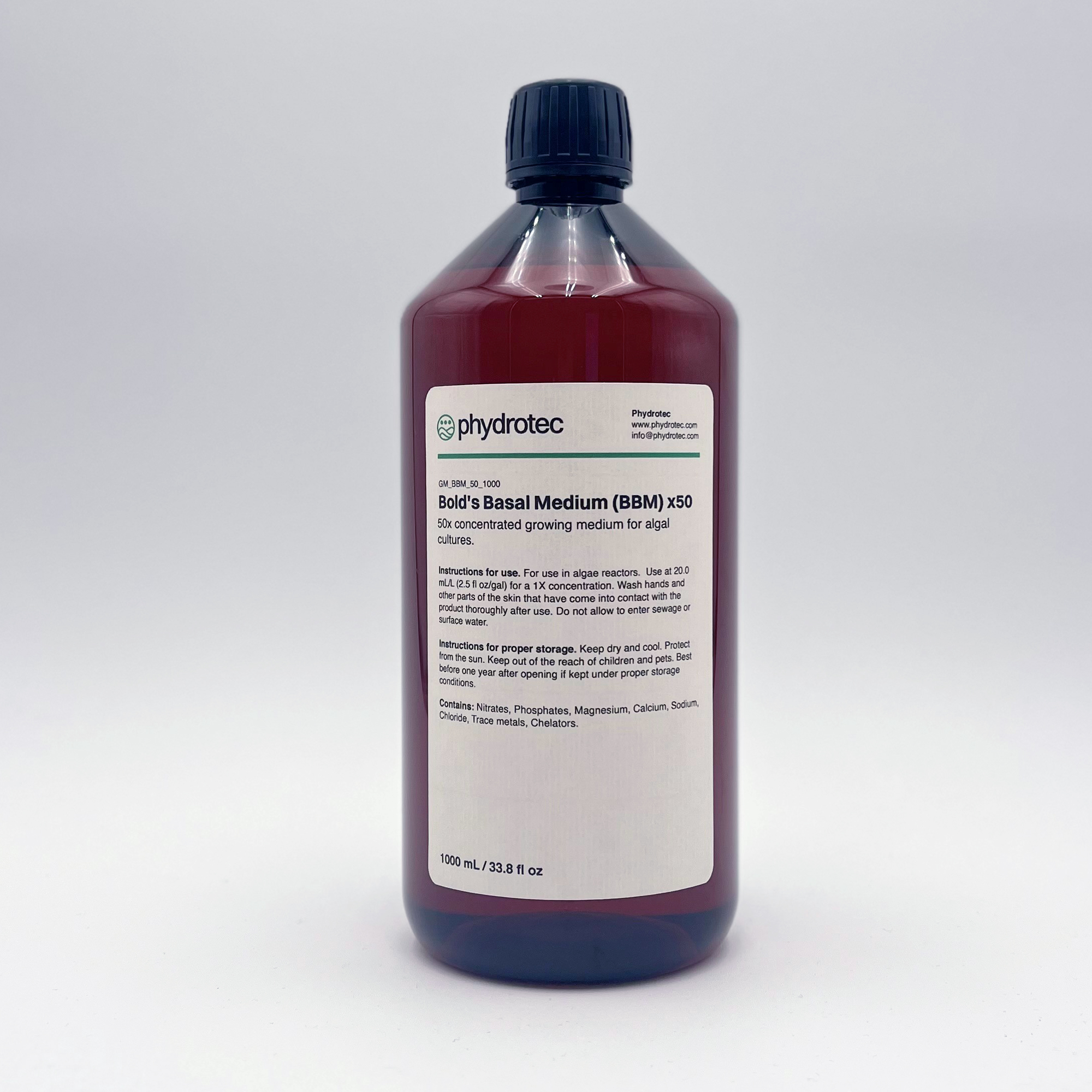 Bold's Basal Medium - 50-fach konzentriert - 1000ml